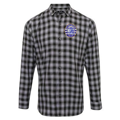 QPR Classic Football Check Long Sleeve Shirt