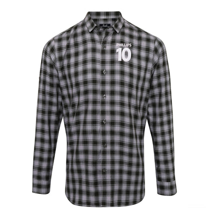 Kevin Phillips Sunderland Check Long Sleeve Shirt