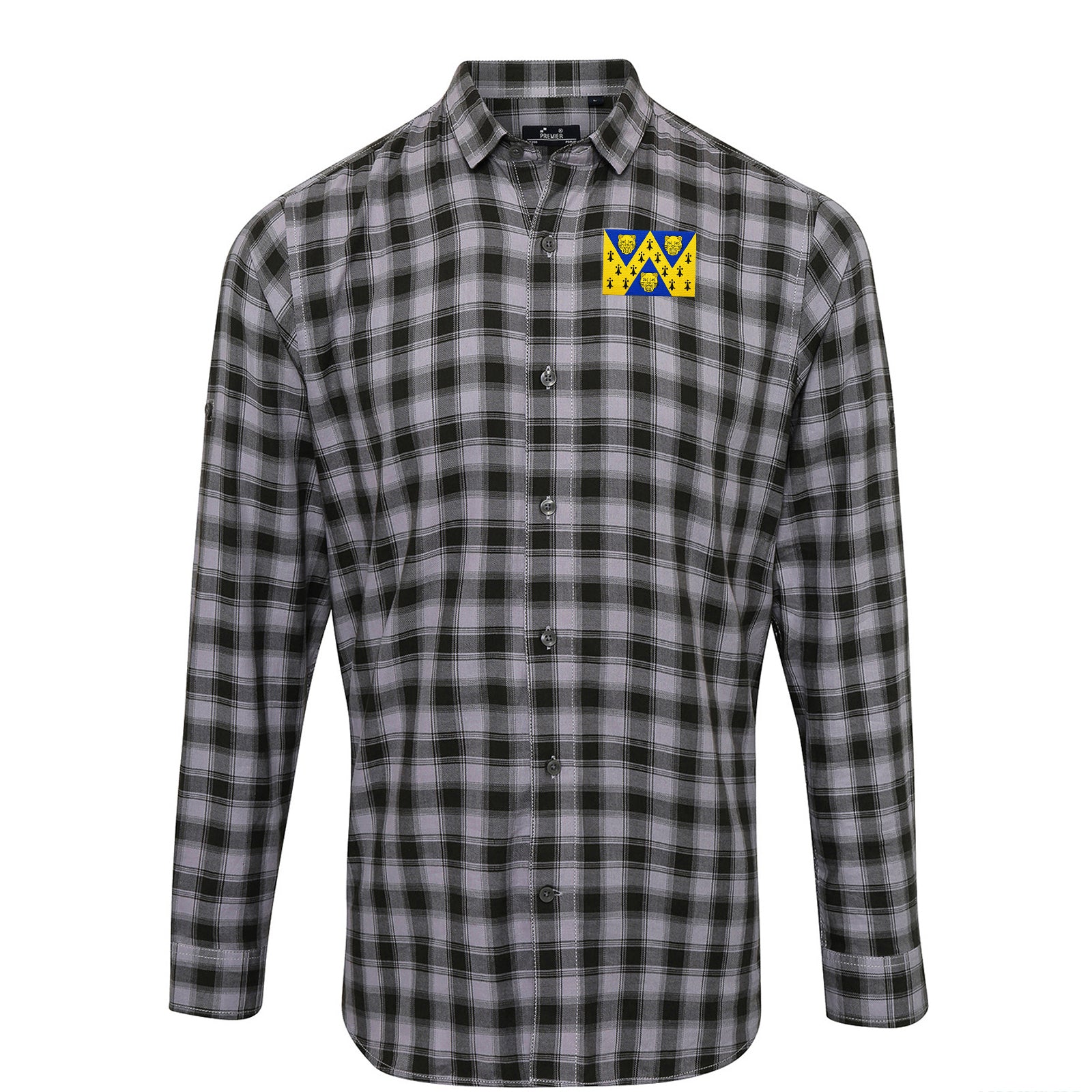 Flag of Shropshire Check Long Sleeve Shirt