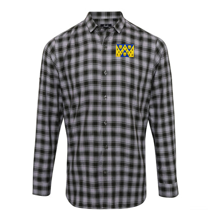 Flag of Shropshire Check Long Sleeve Shirt