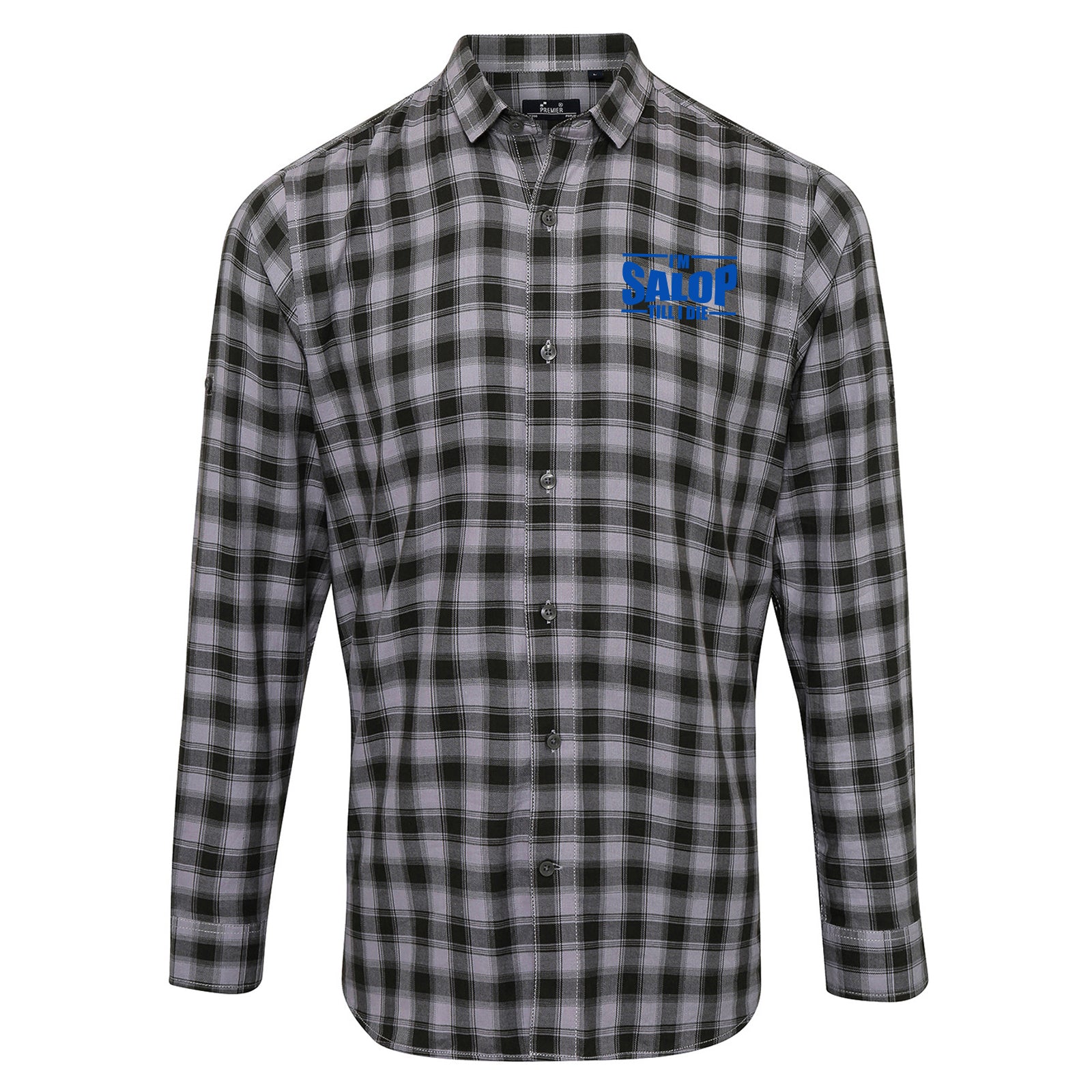 Shrewsbury Town FC Check Long Sleeve Shirt