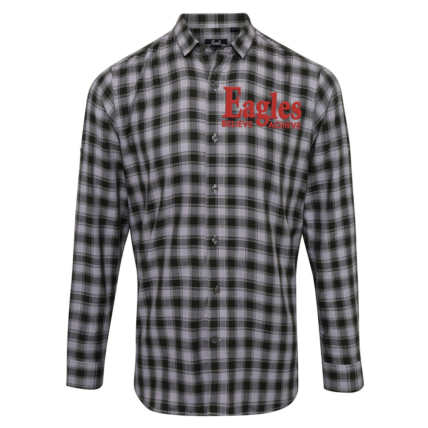 Crystal Palace Soccer Check Long Sleeve Shirt