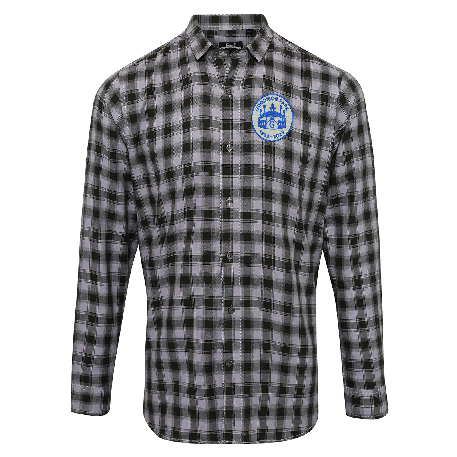 Goodison Park 1892-2025 Everton Check Shirt