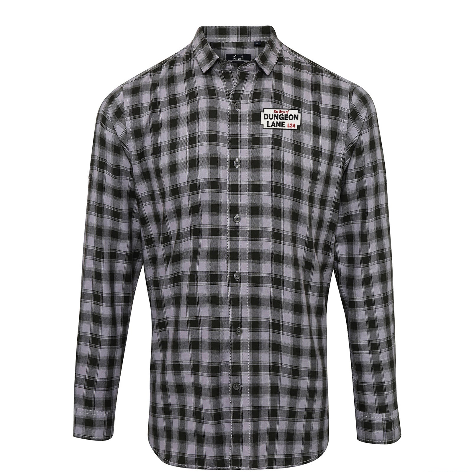 The Boys of Dungeon Lane Paul McCartney Album Check Long Sleeve Shirt