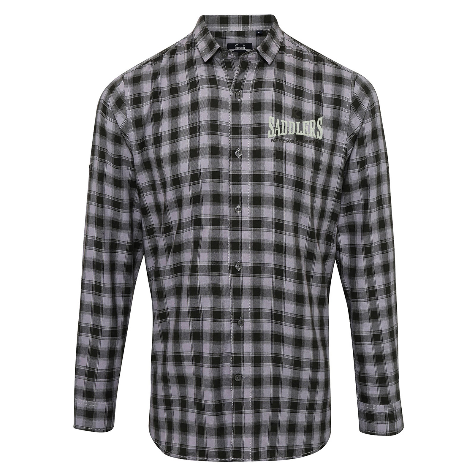 Saddlers Embroidered Check Shirt