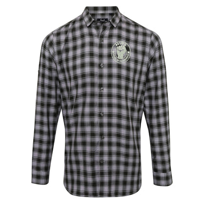 Hibs Pride of Edinburgh Check Long Sleeve Shirt