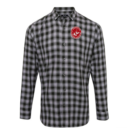 Northern Soul It'll Never Be Over for Me Check Long Sleeve Shirt