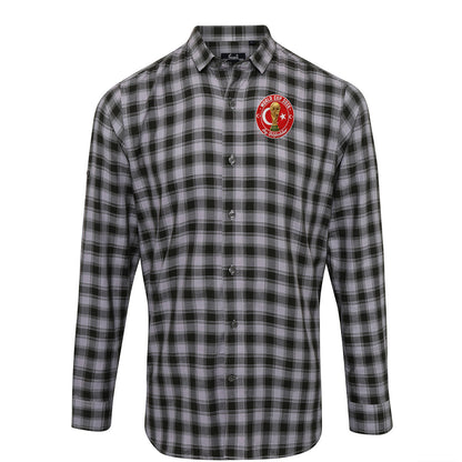 Turkey World Cup 2026 Football Check Long Sleeve Shirt 
