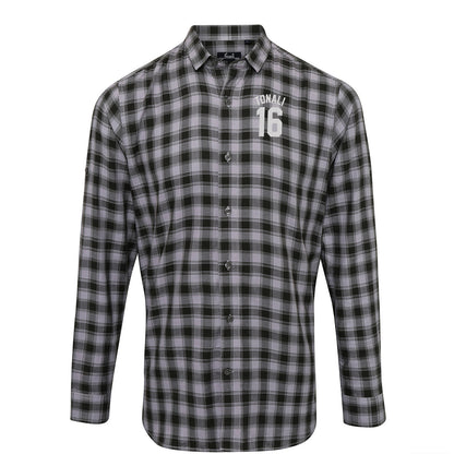 Sandro Tonali Tottenham Football Check Long Sleeve Shirt
