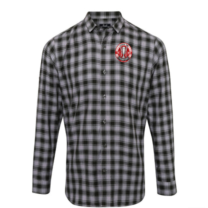 Lincoln City League One Champions Check Long Sleeve Shirt