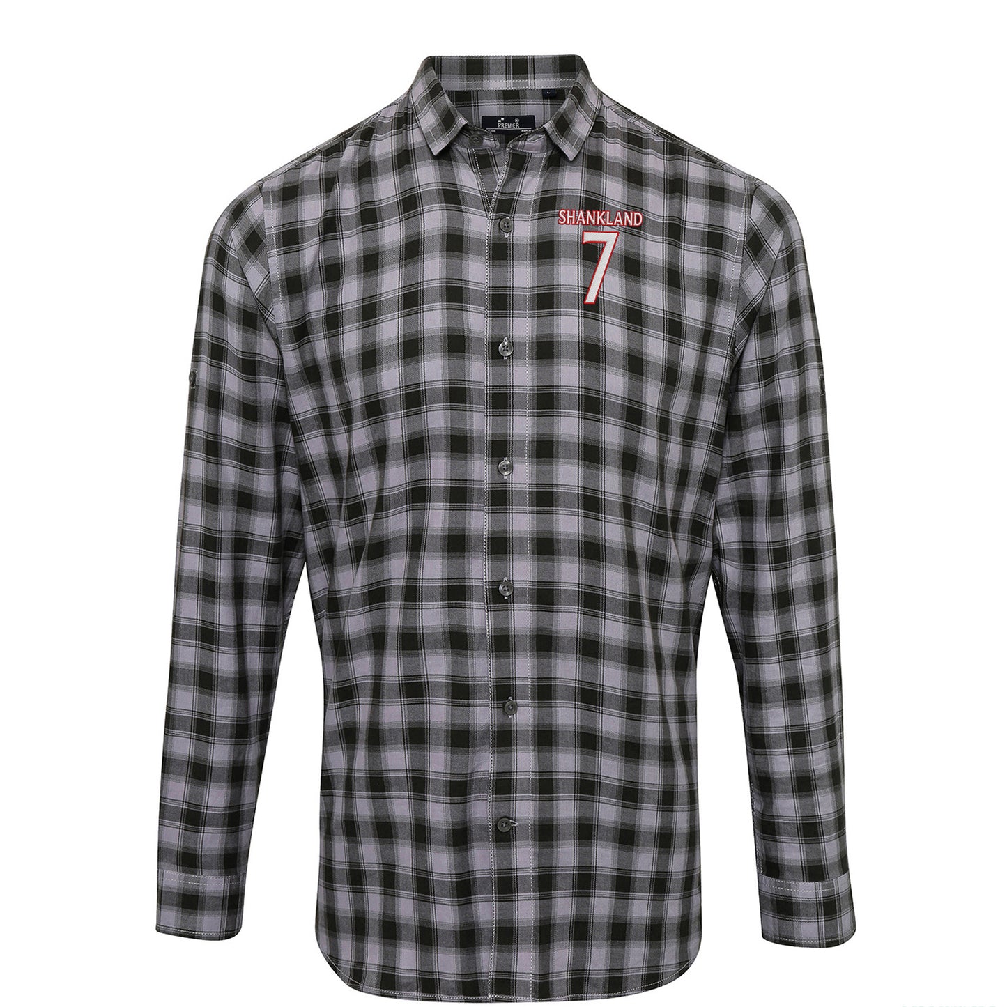 Lawrence Shankland Rangers Football Check Long Sleeve Shirt