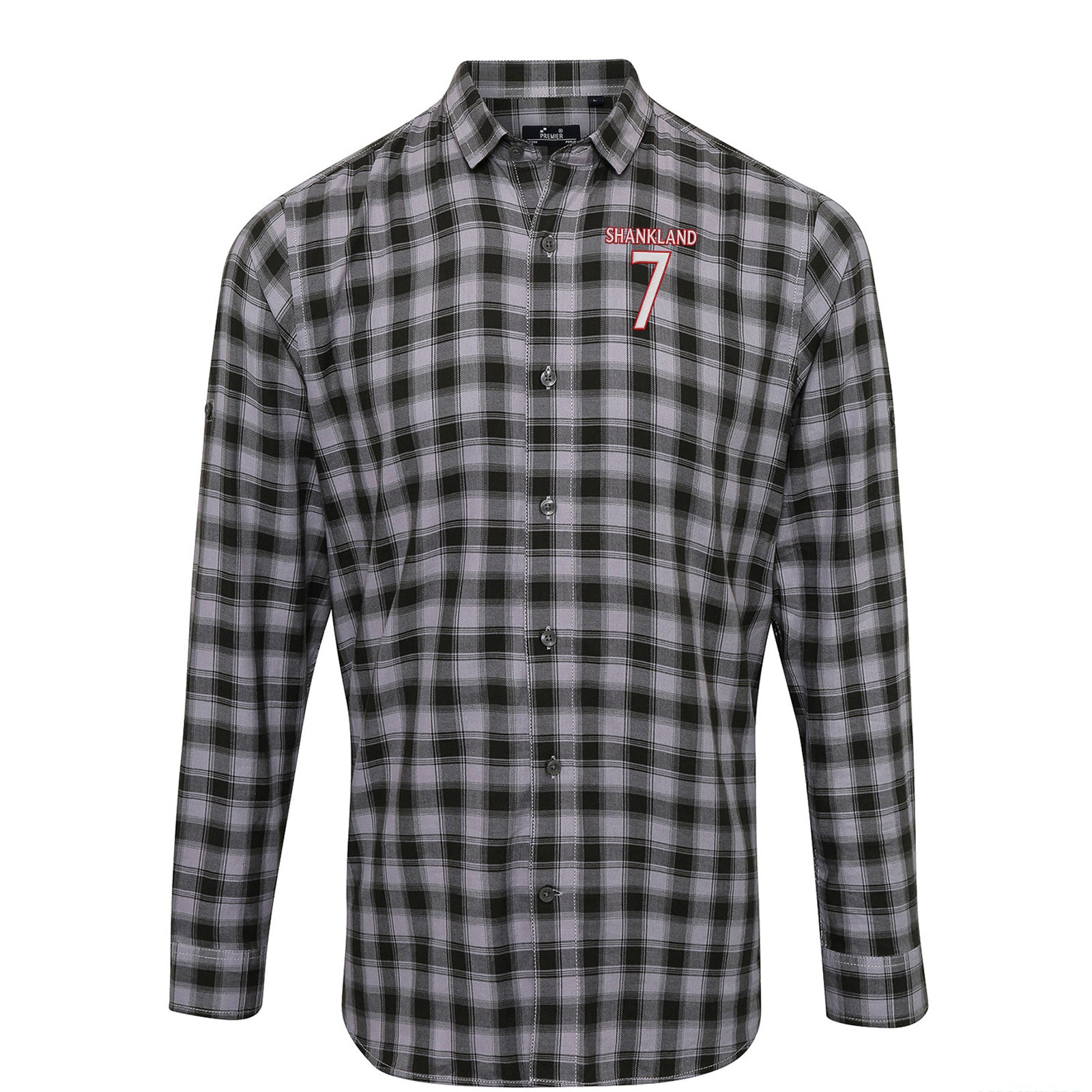 Lawrence Shankland Rangers Football Check Long Sleeve Shirt