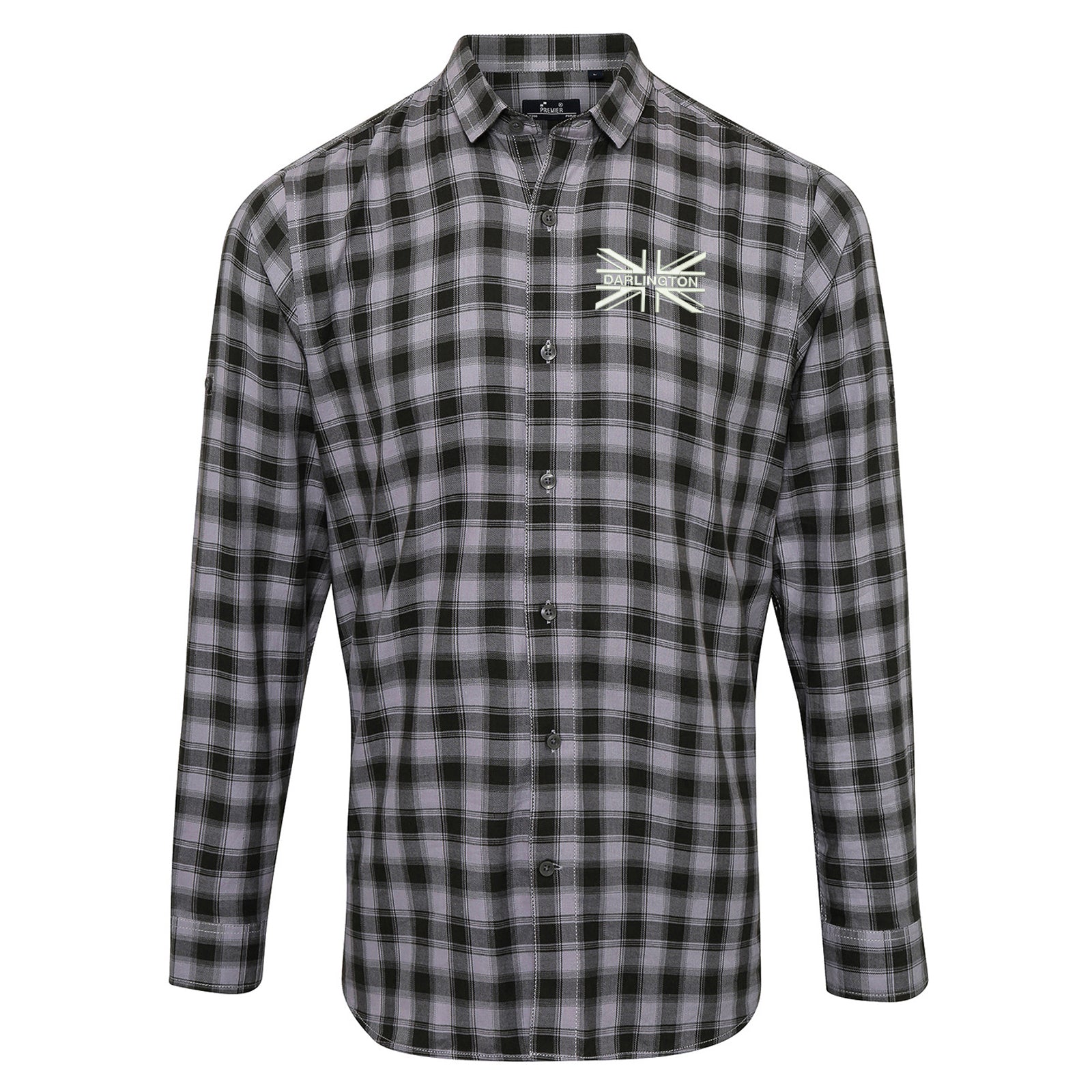  Darlington Union Jack Check Long Sleeve Shirt