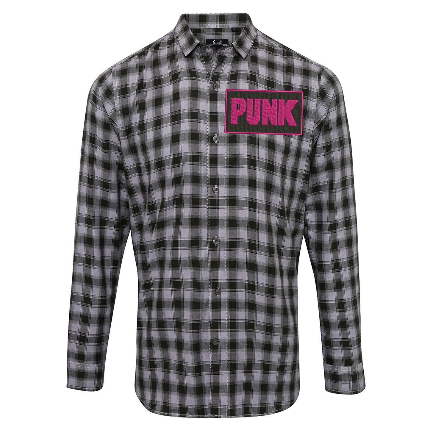 CM Punk Check Long Sleeve Shirt 
