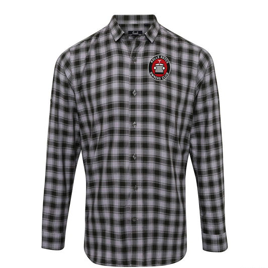 Rolls Royce Owners Club Check Long Sleeve Shirt 