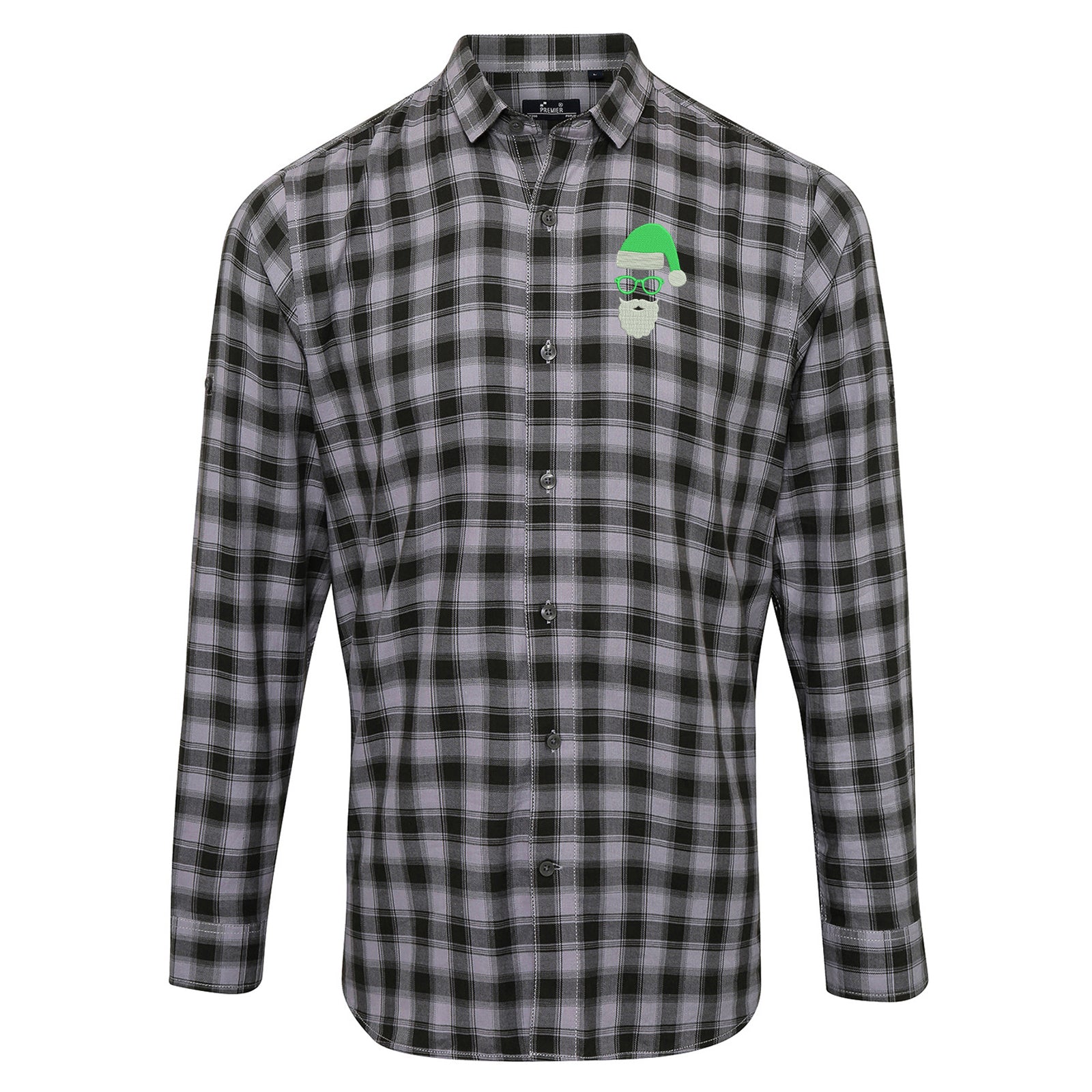 Hibernian Christmas Check Long Sleeve Shirt