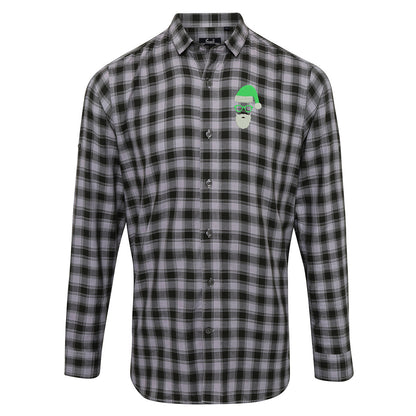 Hibernian Christmas Check Long Sleeve Shirt