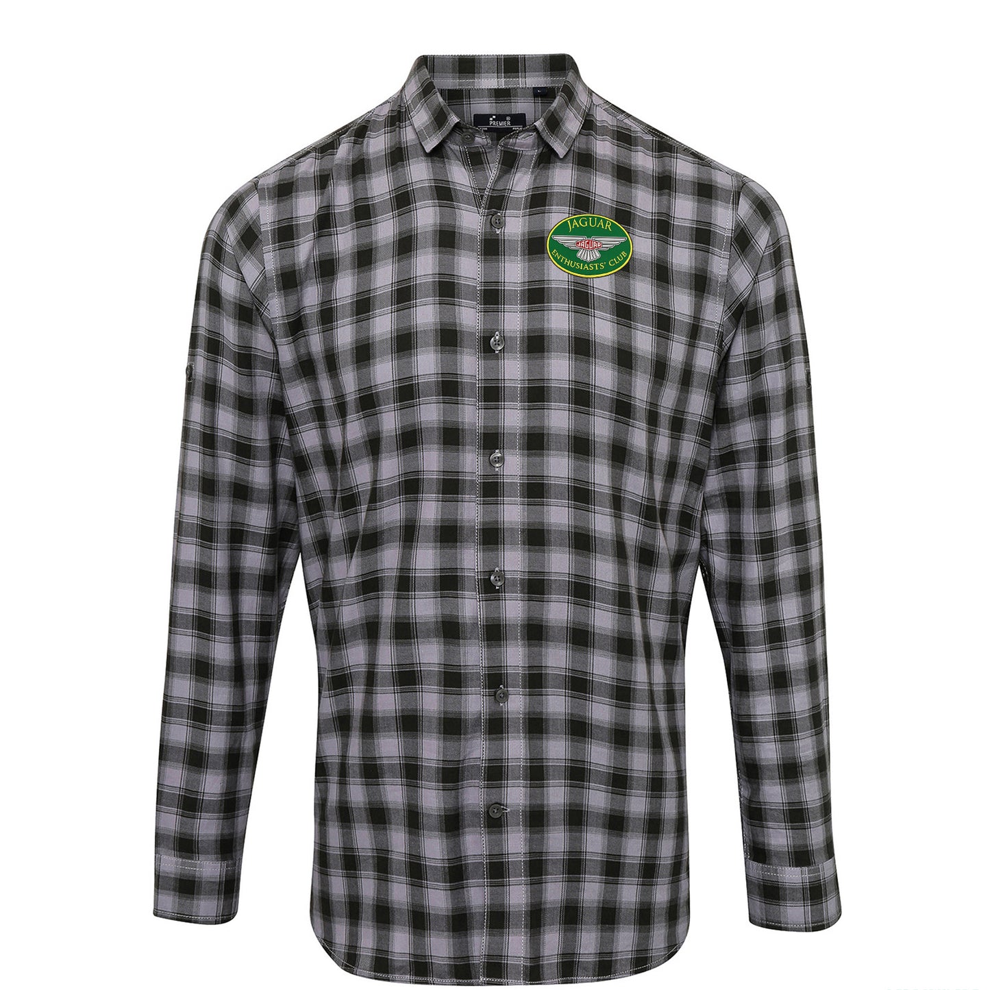 Jaguar Enthusiasts Club Check Long Sleeve Shirt