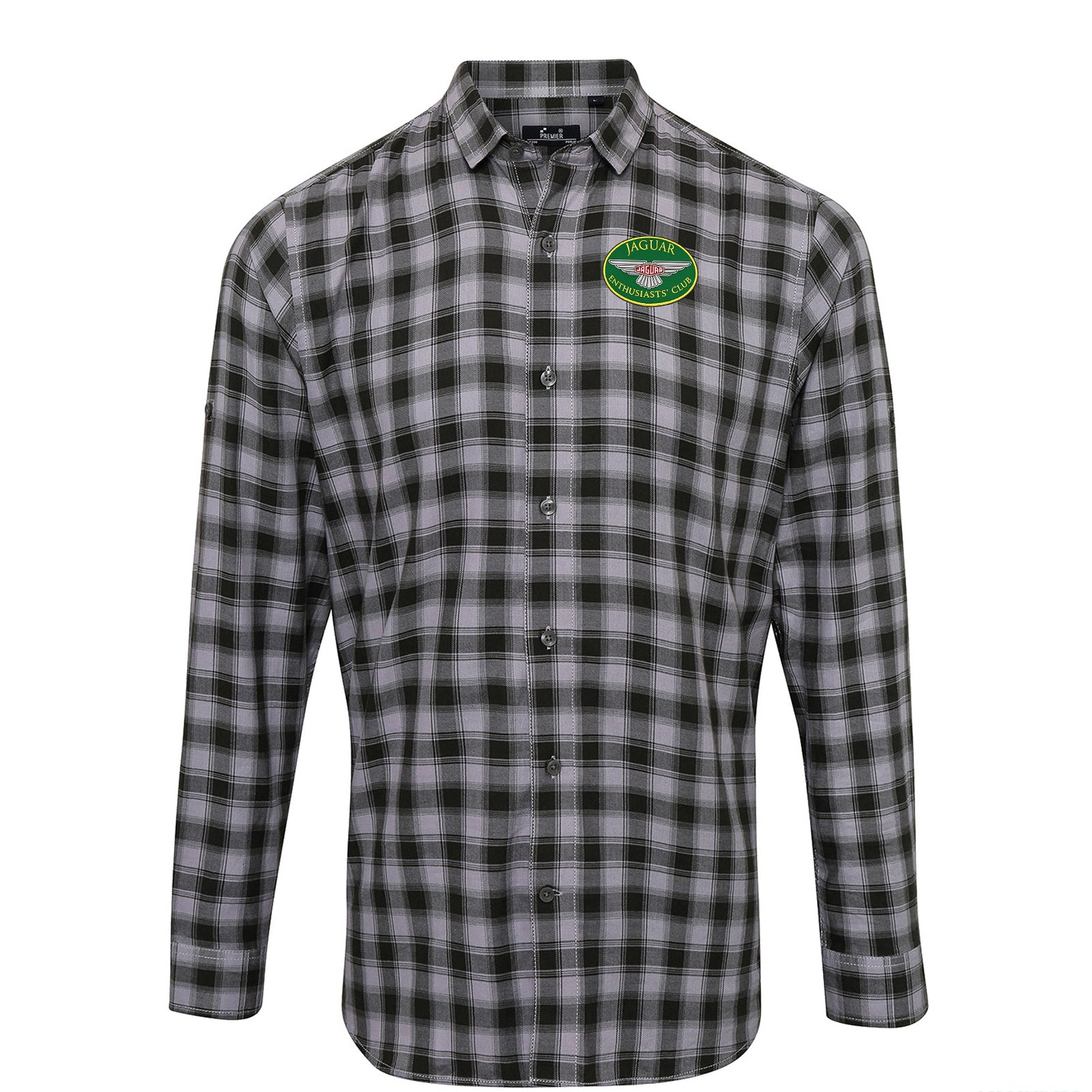 Jaguar Enthusiasts Club Check Long Sleeve Shirt