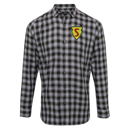 Superman Check Long Sleeve Shirt