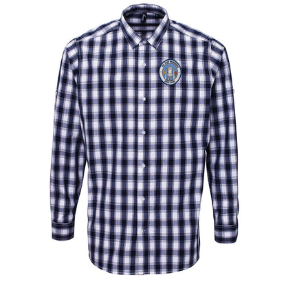 Man City FA Cup Winners 2026 Check Long Sleeve Shirt
