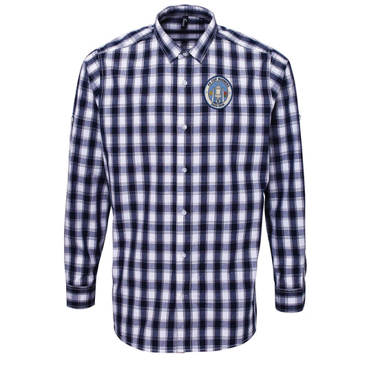 Man City FA Cup Winners 2026 Check Long Sleeve Shirt