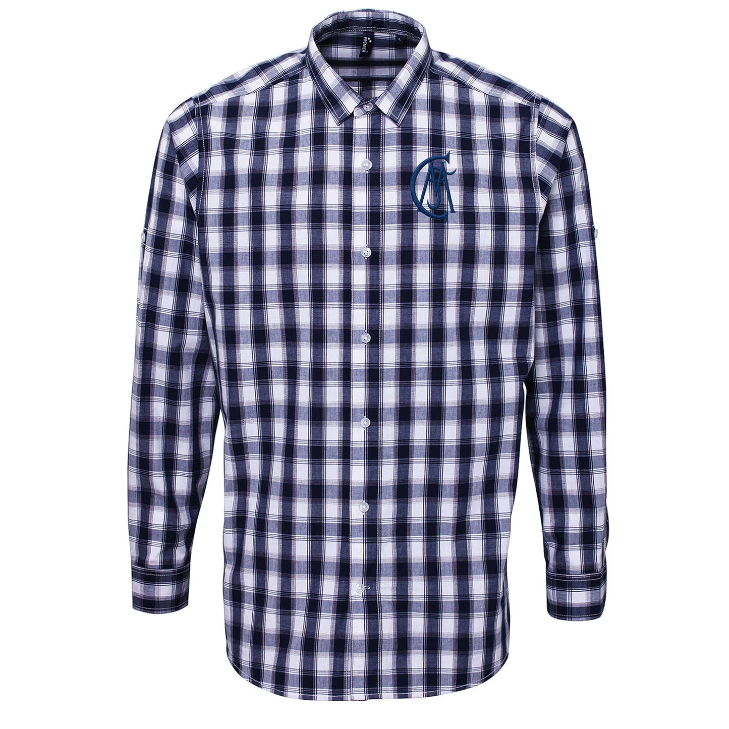 Classic Real Madrid Check Long Sleeve Shirt