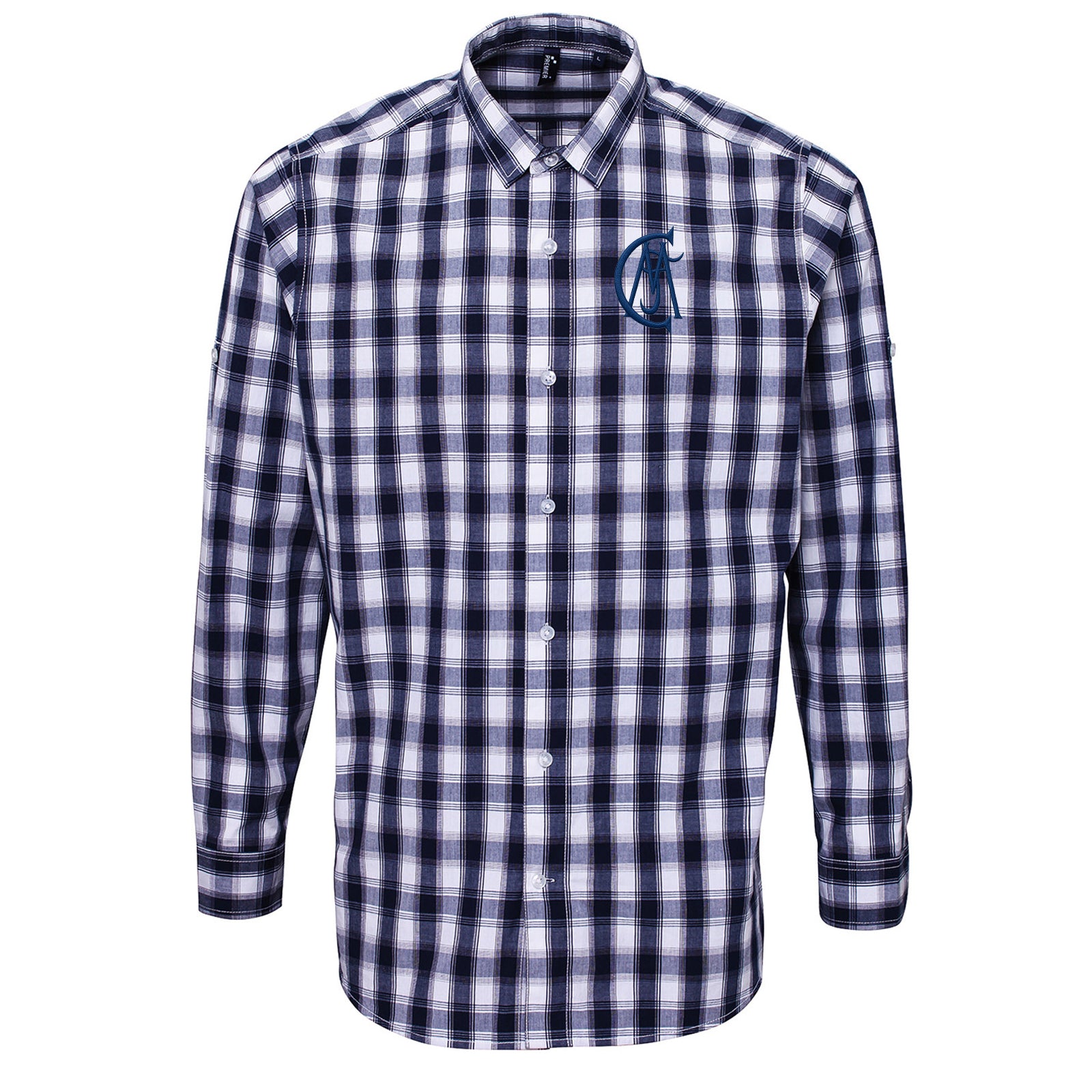 Classic Real Madrid Check Long Sleeve Shirt