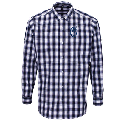 Classic Real Madrid Check Long Sleeve Shirt