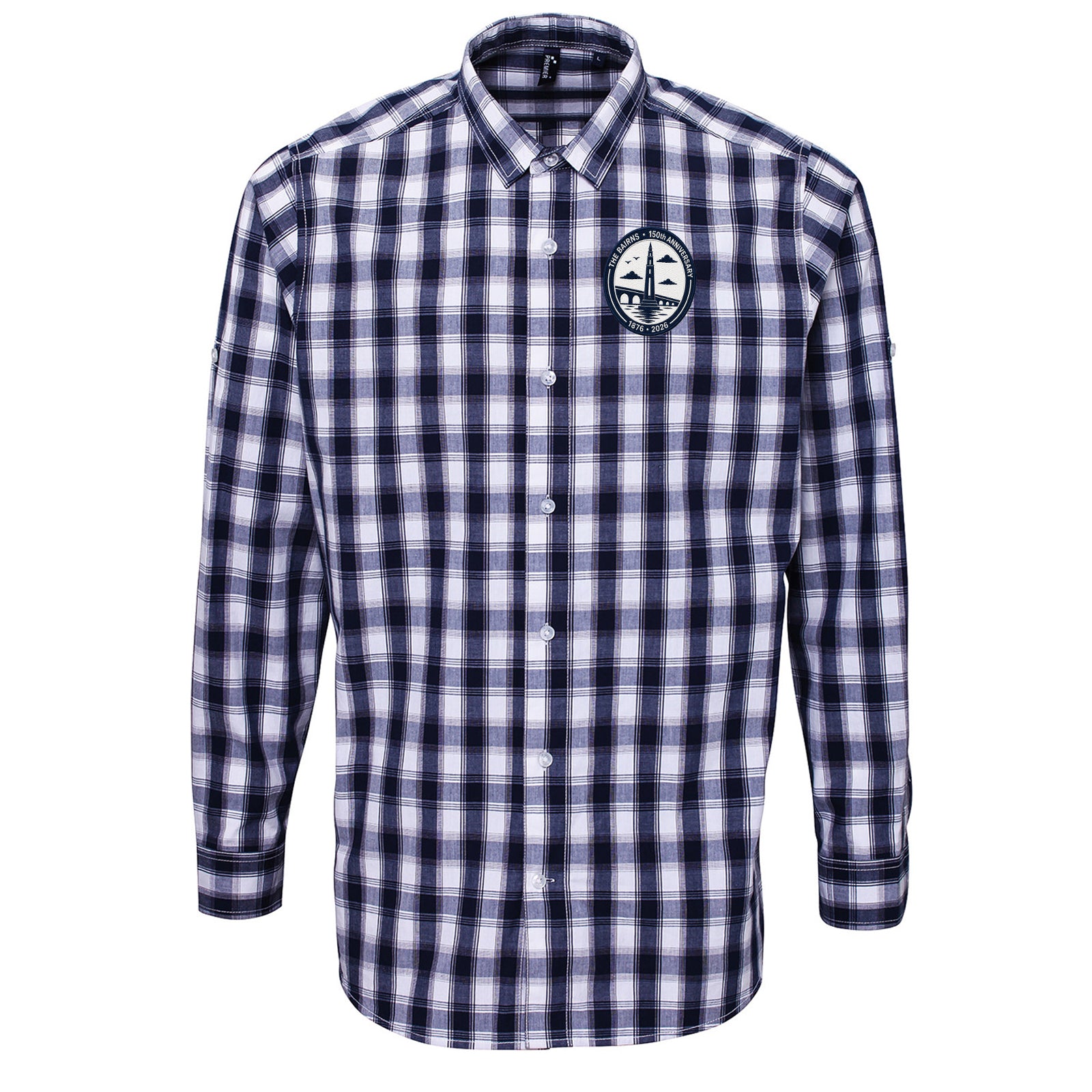 Falkirk 150th Anniversary Check Long Sleeve Shirt 