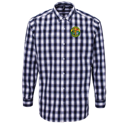 South Africa World Cup 2026 Check Long Sleeve Shirt