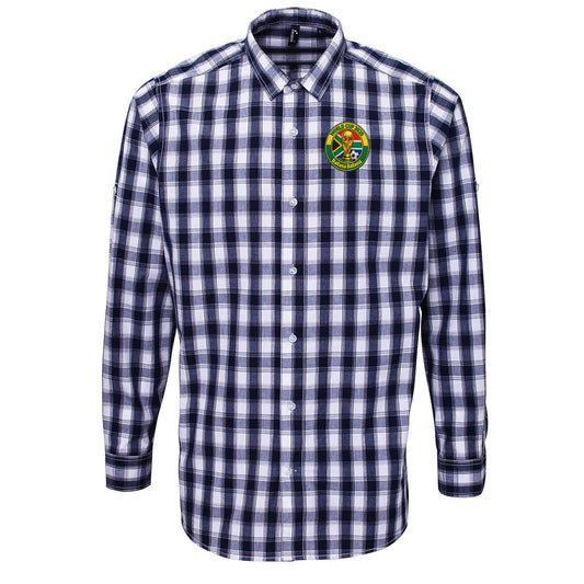 South Africa World Cup 2026 Check Long Sleeve Shirt