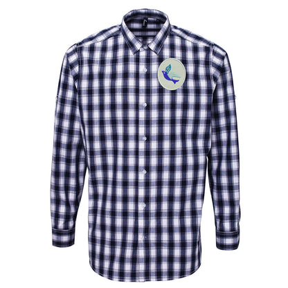 Classic Cardiff City FC Check Long Sleeve Shirt
