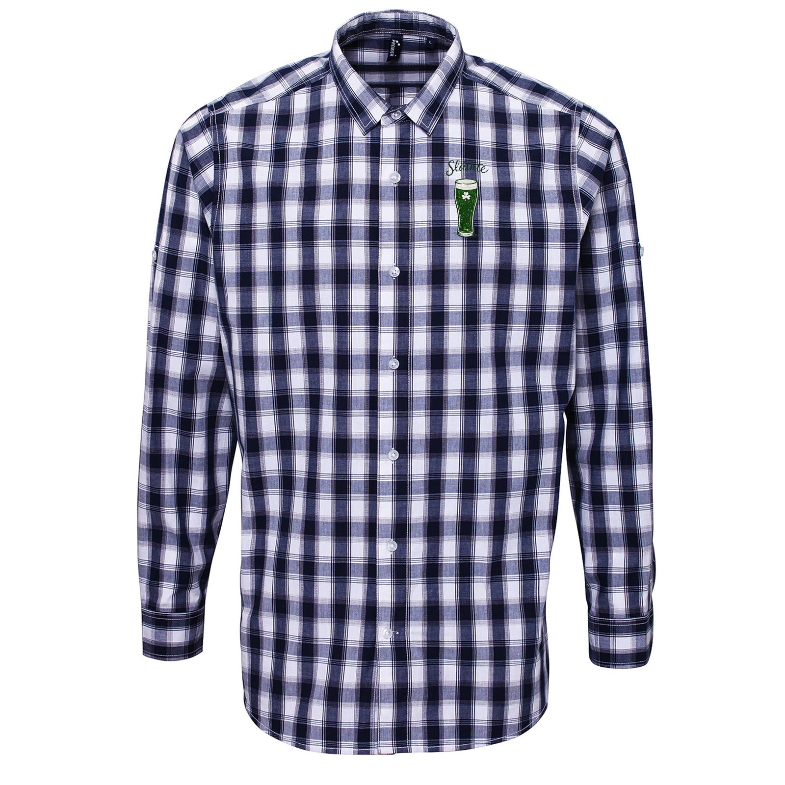Next Slainte Check Long Sleeve Shirt