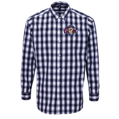 Colwyn Bay Football Check Long Sleeve Shirt