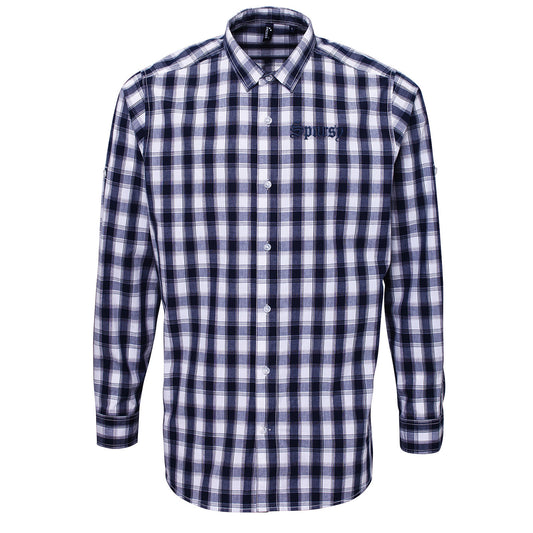 Spursy Check Long Sleeve Shirt 