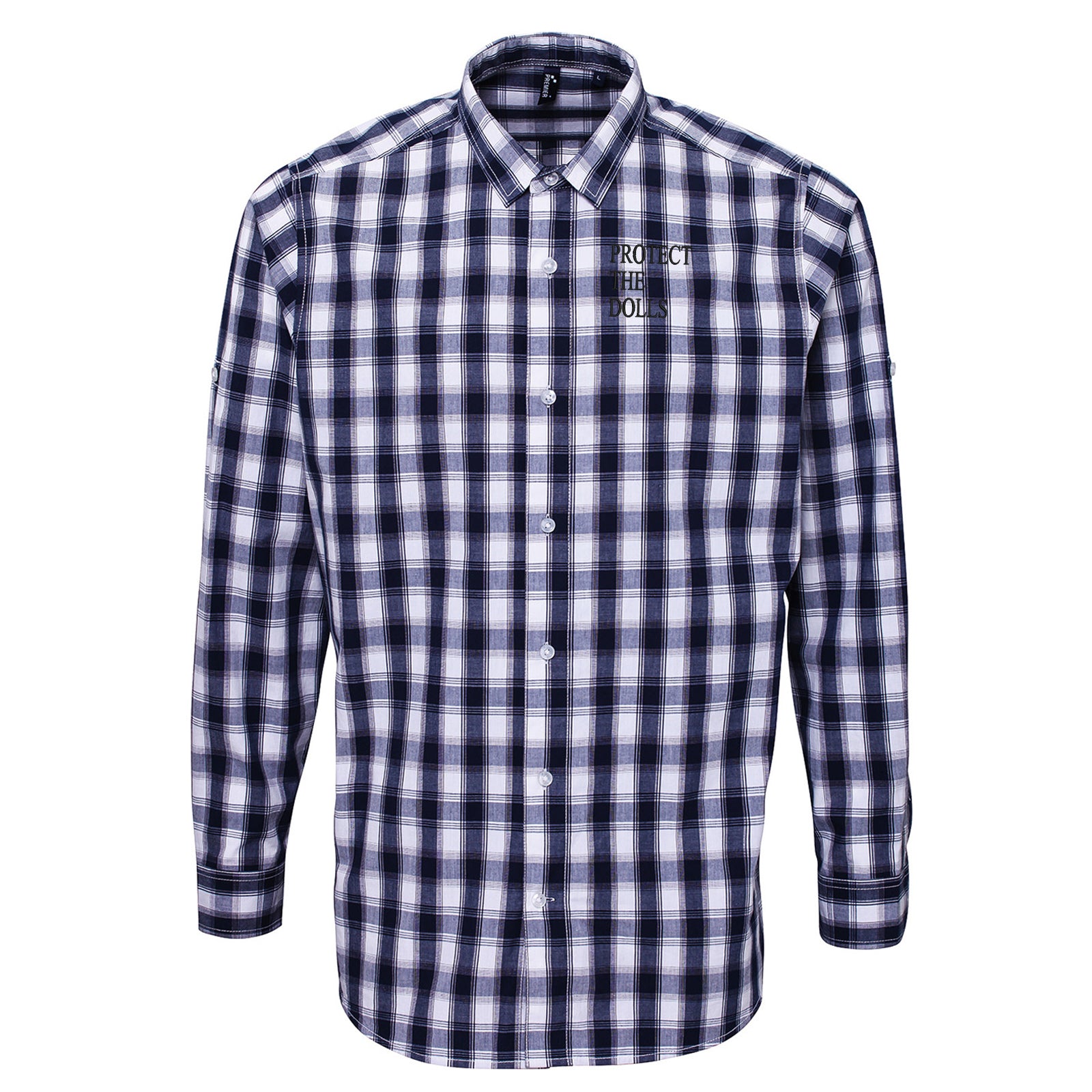 Trans Support Check Long Sleeve Shirt 