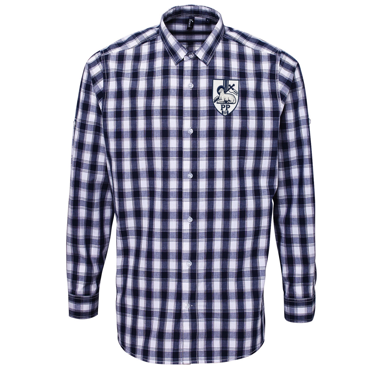 Classic Preston Football Check Long Sleeve Shirt 