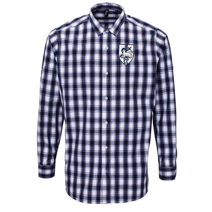 Classic Preston Football Check Long Sleeve Shirt 