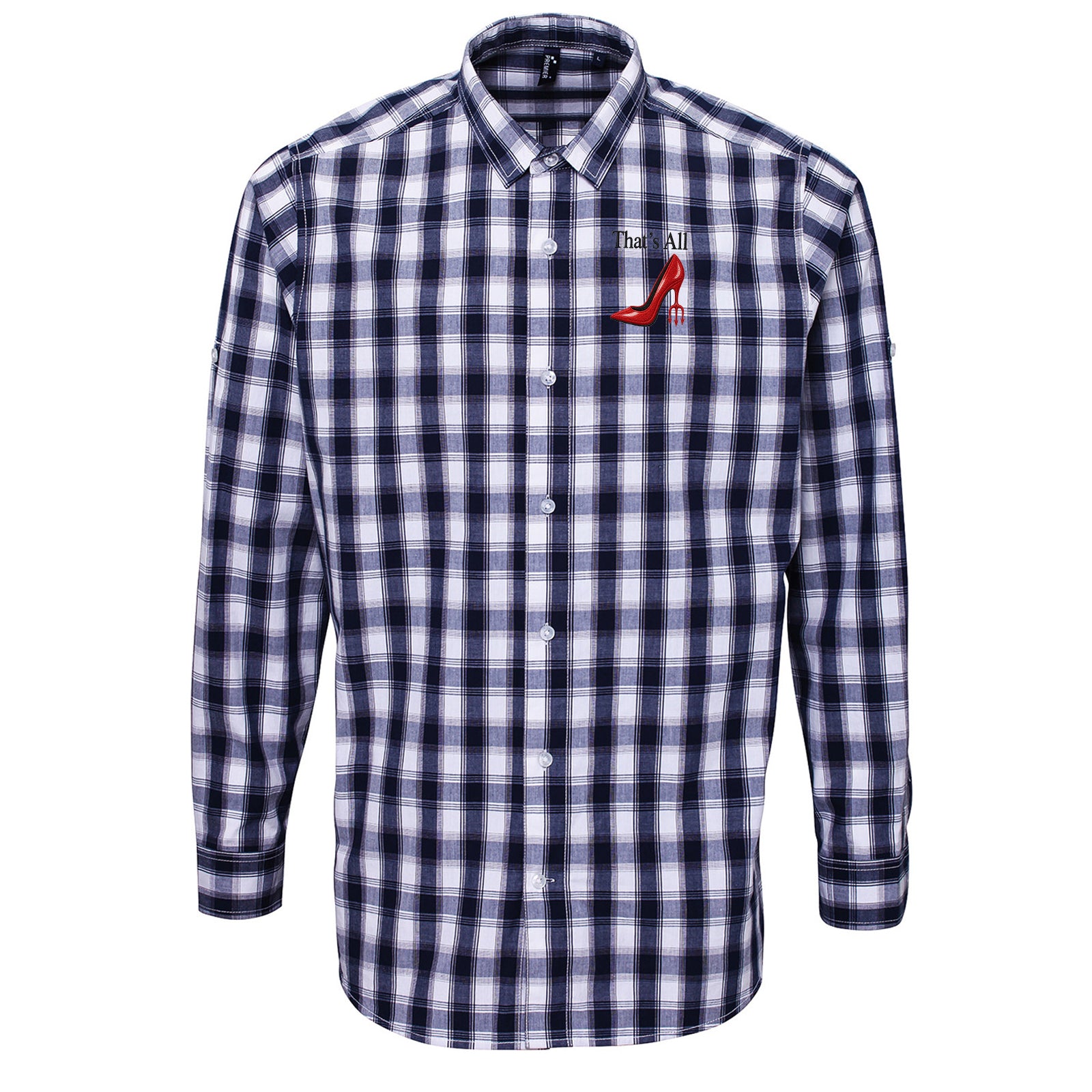 That's All The Devil Wears Prada 2 2026 Film Check Long Sleeve Shirt