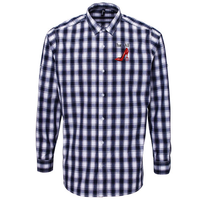 That's All The Devil Wears Prada 2 2026 Film Check Long Sleeve Shirt