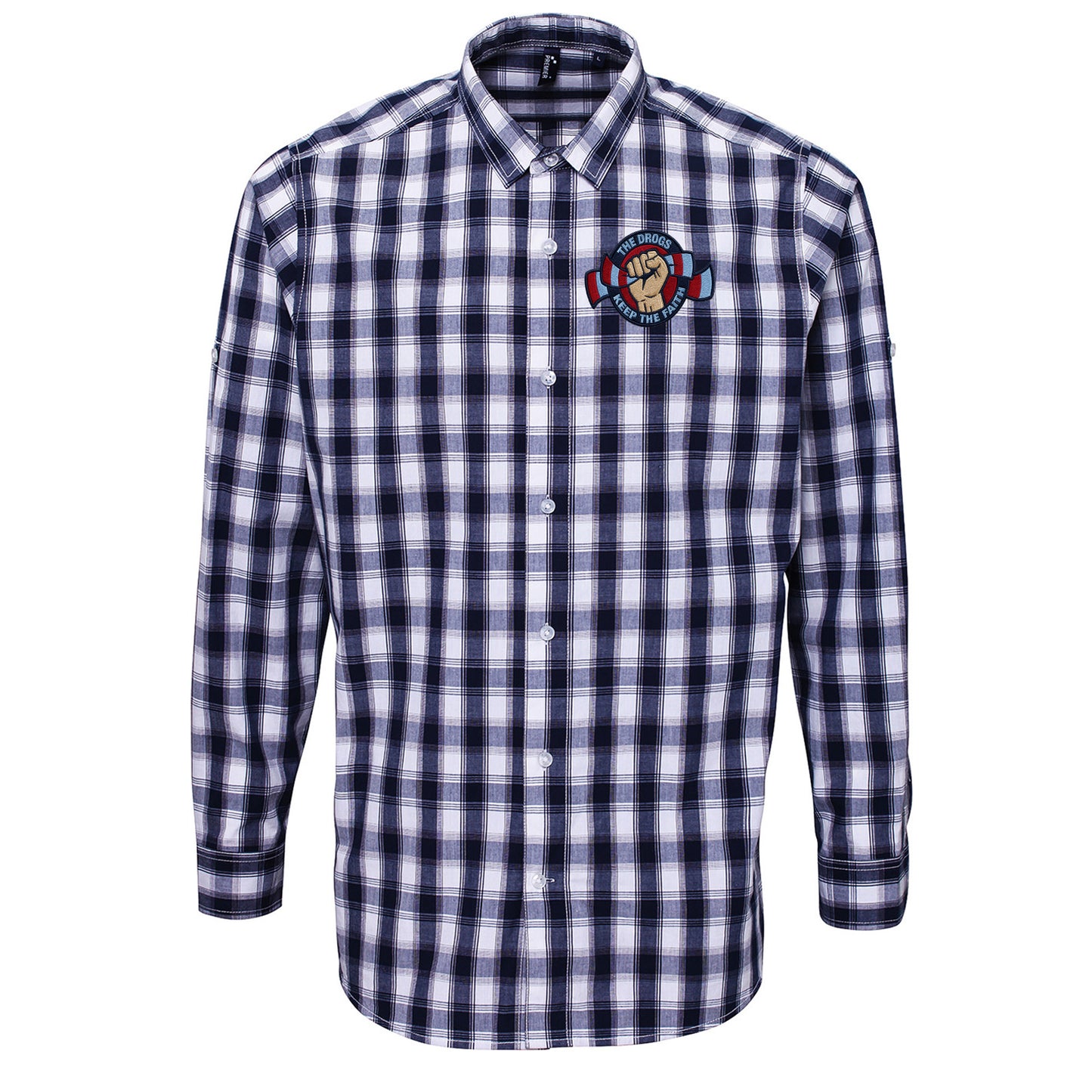 Drogheda United Check Long Sleeve Shirt 