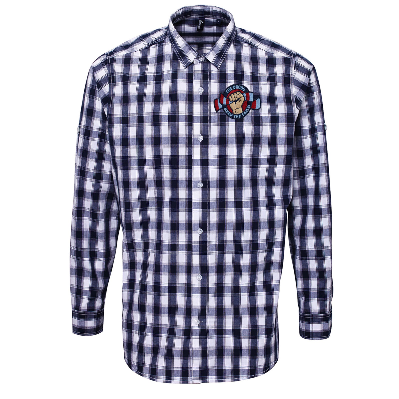 Drogheda United Check Long Sleeve Shirt 