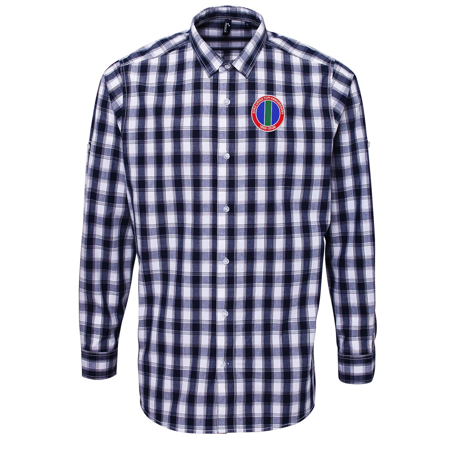 Suez Crisis 70th Anniversary Check Long Sleeve Shirt