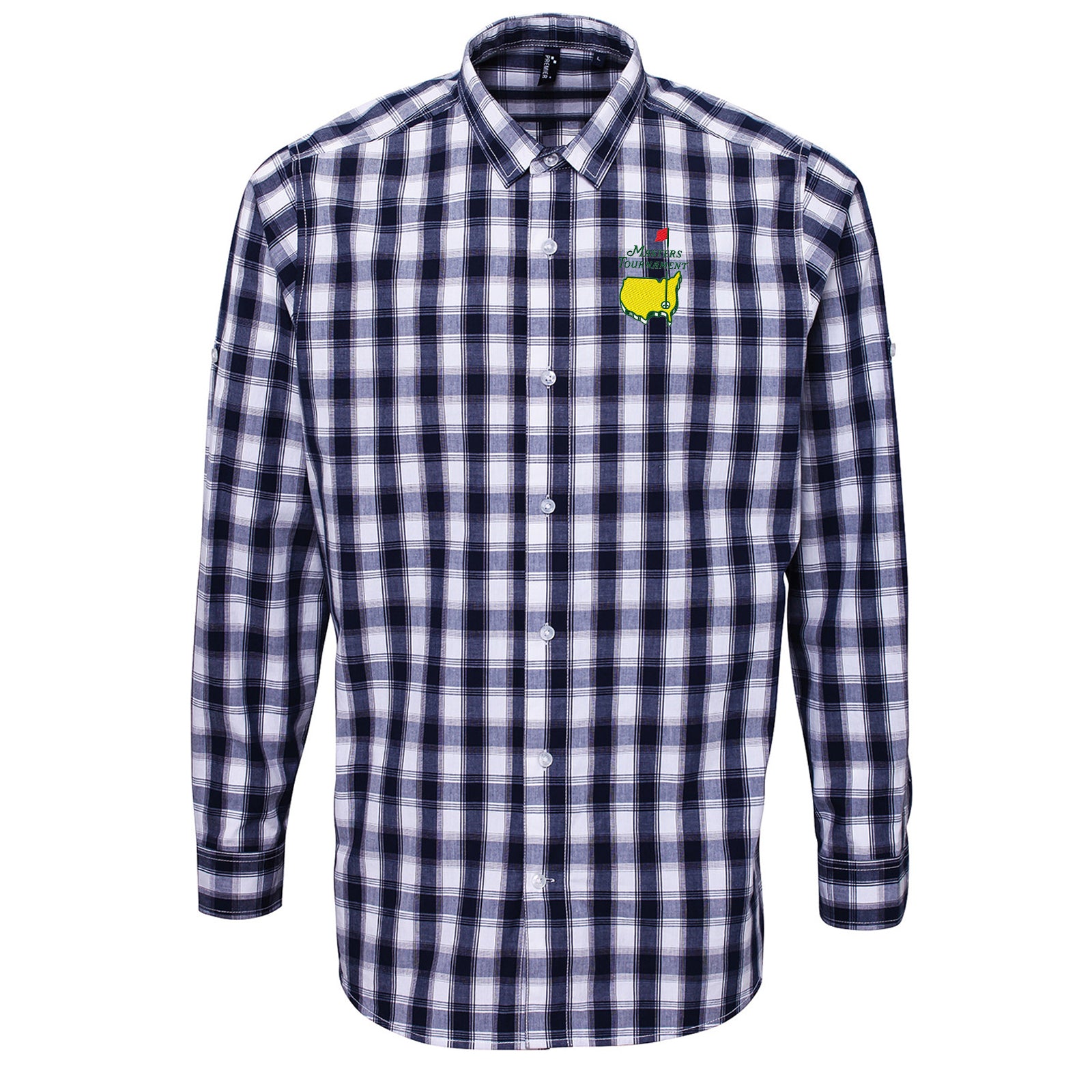 The Masters Tournament Golf Check Long Sleeve Shirt
