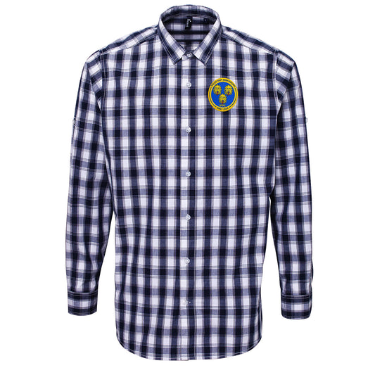 Shrewsbury Town 140th Anniversary Check Long Sleeve Shirt 