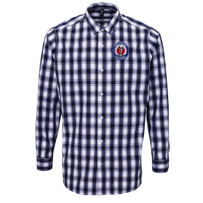 Japan World Cup 2026 Check Long Sleeve Shirt