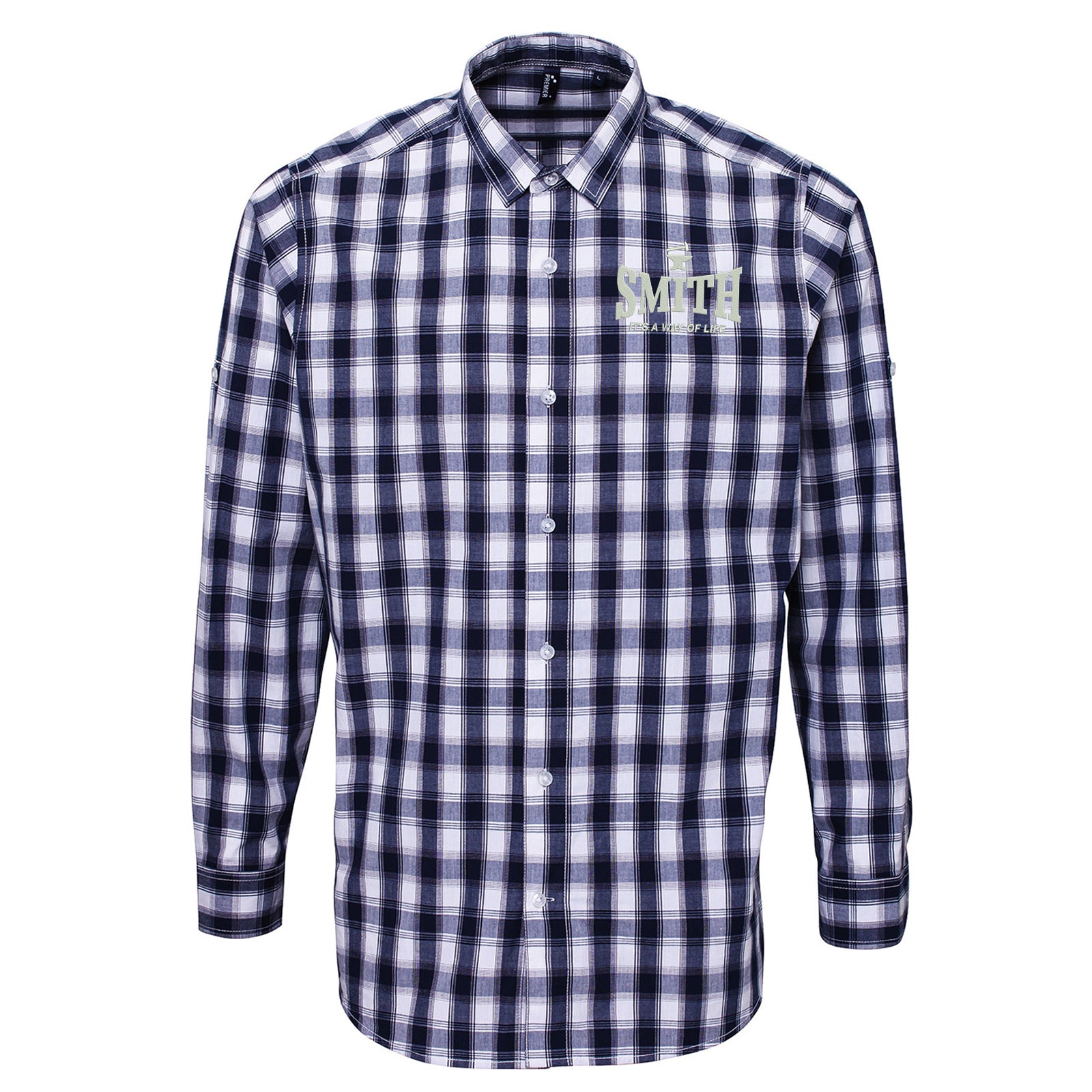 Smith Embroidered Check Shirt