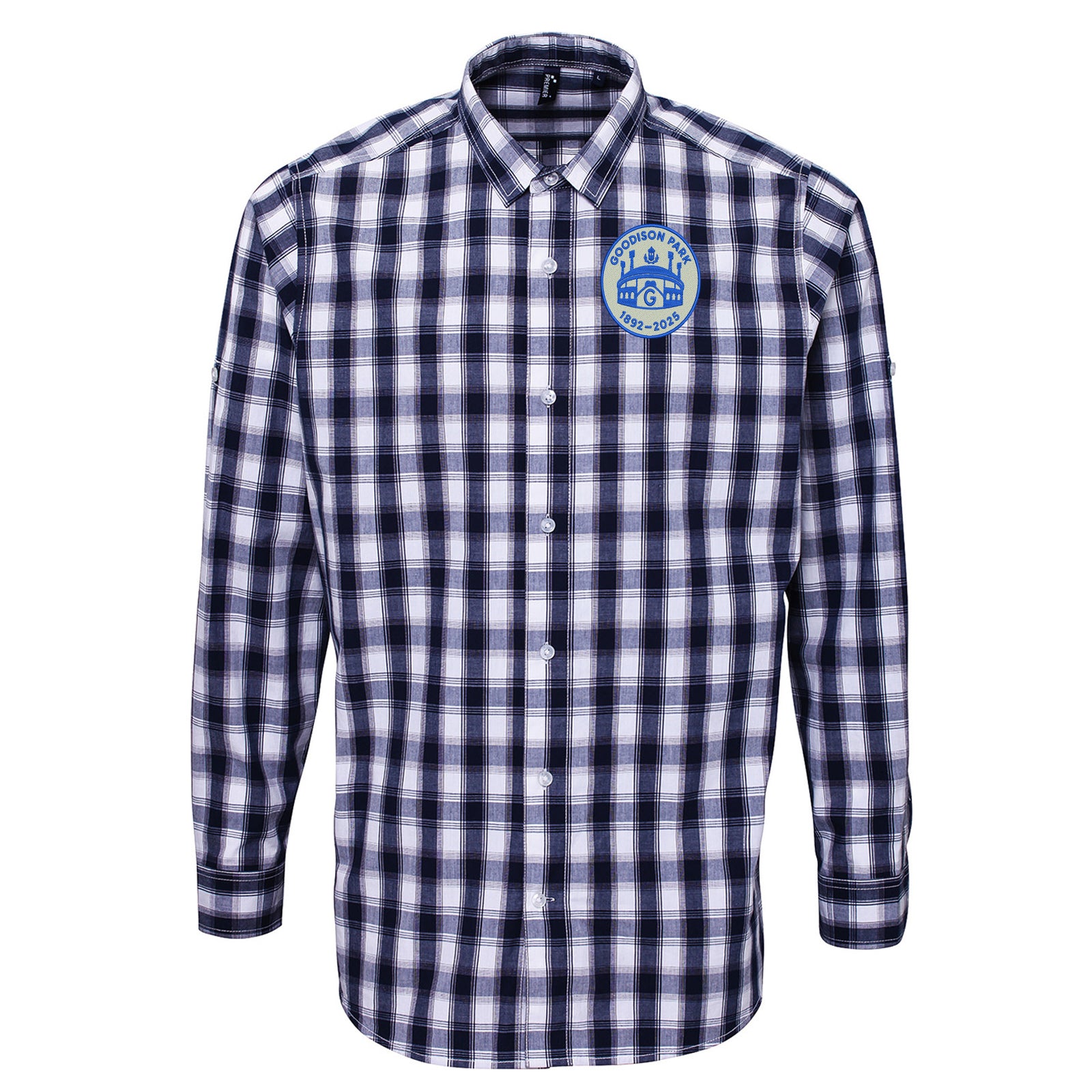 Goodison Park 1892-2025 Everton Check Shirt
