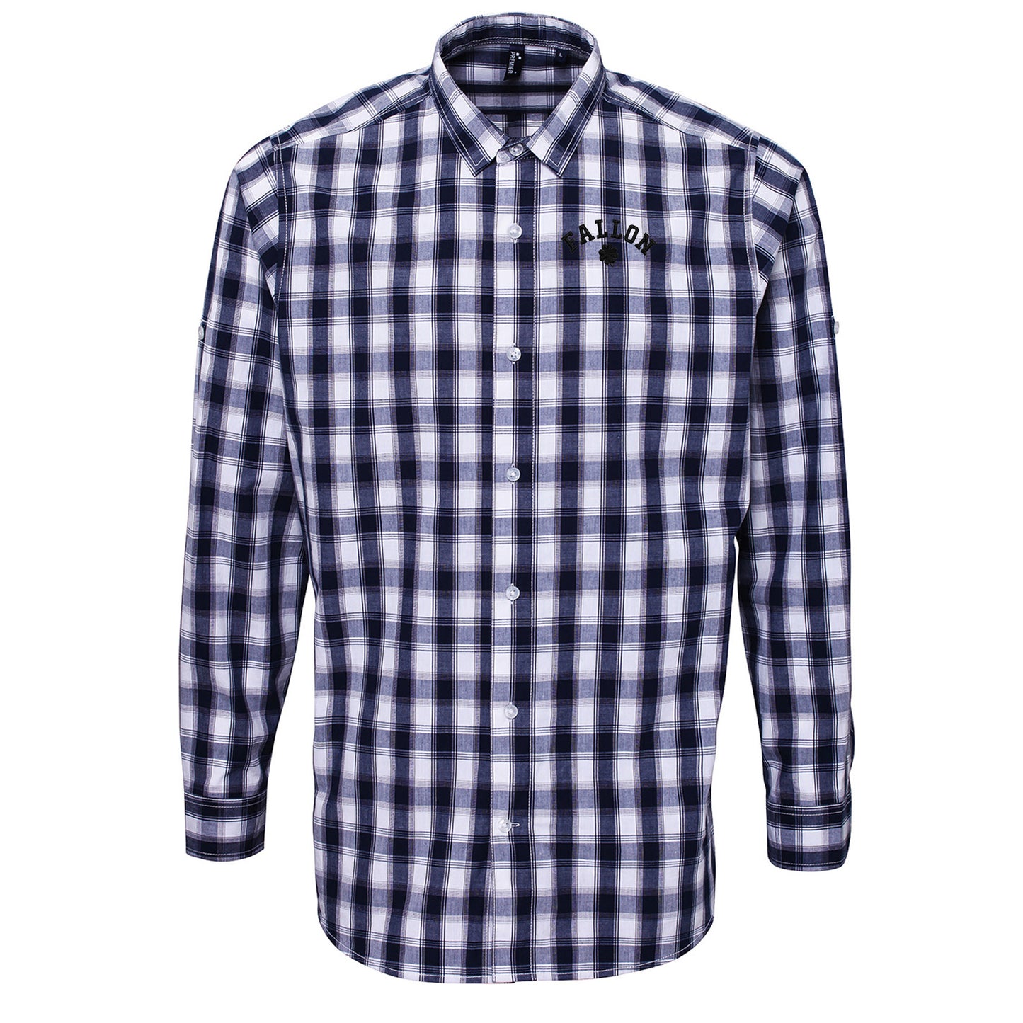 Jimmy Fallon Julia Roberts Check Long Sleeve Shirt